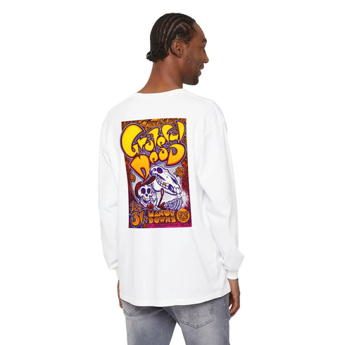 Grateful Dead - Grateful Dead Two-Sided Concert Tee - Vineyard Collection Garment-Dyed Long Sleeve | Austin, TX - StealieShop