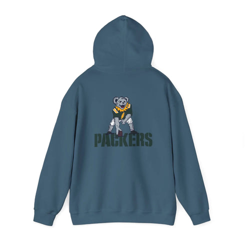 Green Bay Packers Dancing Bear Unisex Hoodie - NFL - StealieShop