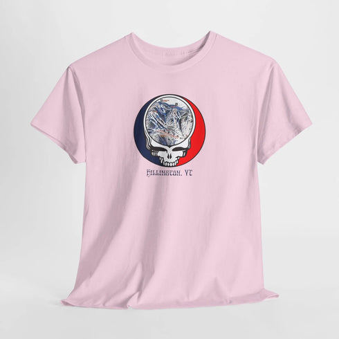 Killington Trail Map Stealie Grateful Dead T-Shirt