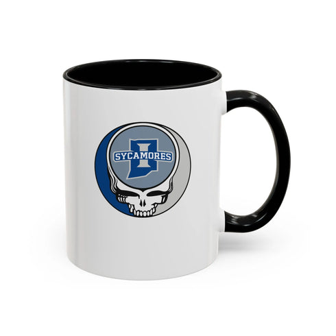 Indiana State University Grateful Dead Stealie Coffee Mug (11oz or 15oz) - StealieShop