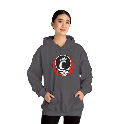 Grateful Dead - University of Cincinnati Grateful Dead Unisex Heavy Blend Hoodie - StealieShop