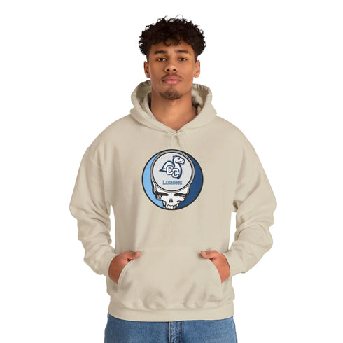 Grateful Dead - Connecticut College Lacrosse Grateful Dead Unisex Hoodie - StealieShop