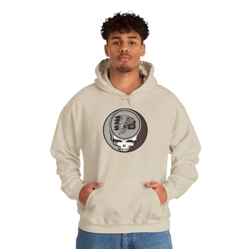 Grateful Dead - St. Bonaventure Throwback Stealie Grateful Dead Unisex Hoodie - StealieShop