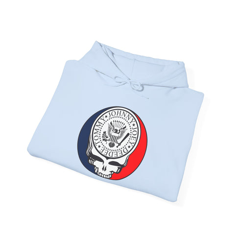 Ramones Presidential Seal Stealie Unisex Heavy Blend Hoodie