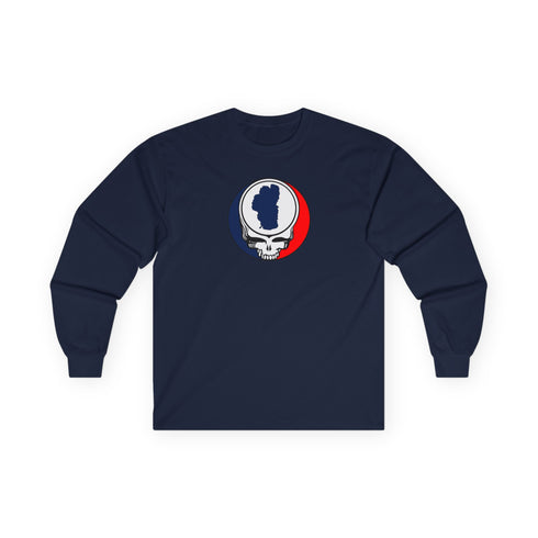 Lake Tahoe Stealie Grateful Dead Long Sleeve Tee