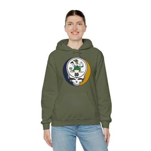 Grateful Dead - Notre Dame Unisex Heavy Blend™ Hooded Sweatshirt - StealieShop