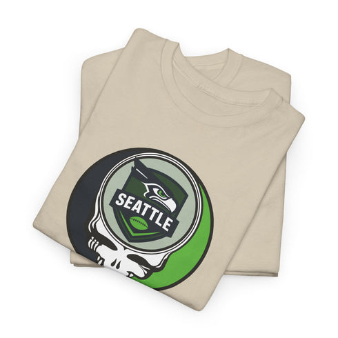 Seattle Football Stealie T-Shirt - Gridiron Collection