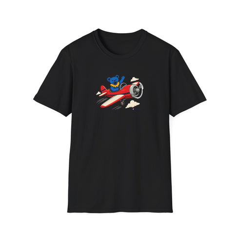 Flyin' Bear - Life is dead. Grateful Dead T-Shirt