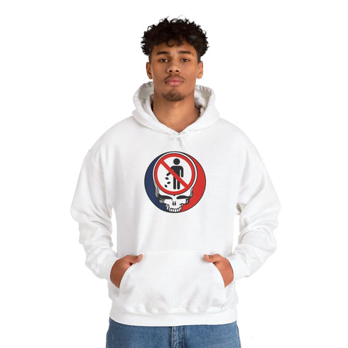 Litter Sucks Grateful Dead Hooded Sweatshirt StealieShop