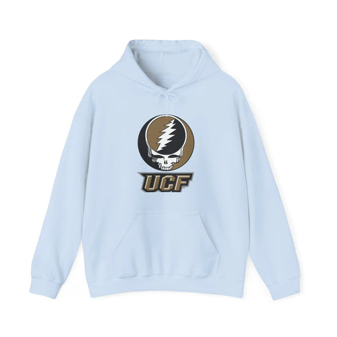 University of Central Florida Grateful Dead Hoodie - Hooded Sweatshirt - UCF - StealieShop