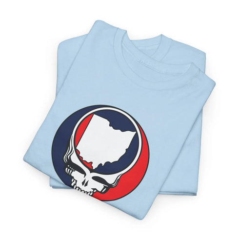 Ohio Map Stealie Grateful Dead T-Shirt