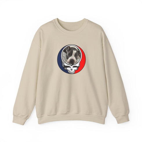 Custom Dog Stealie Crewneck Sweatshirt (38)