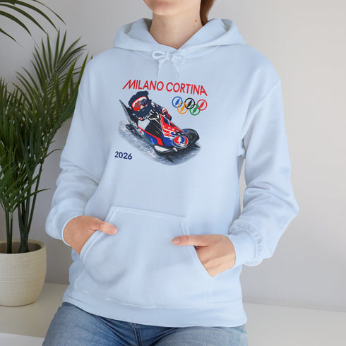 "Bobsleddin' Jerry' 2026 Milano Cortina Olympics Unisex Heavy Blend Grateful Dead Hoodie