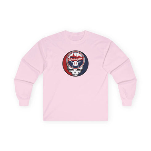 Grateful Dead - Washington Nationals Grateful Dead Long Sleeve Tee - MLB - StealieShop