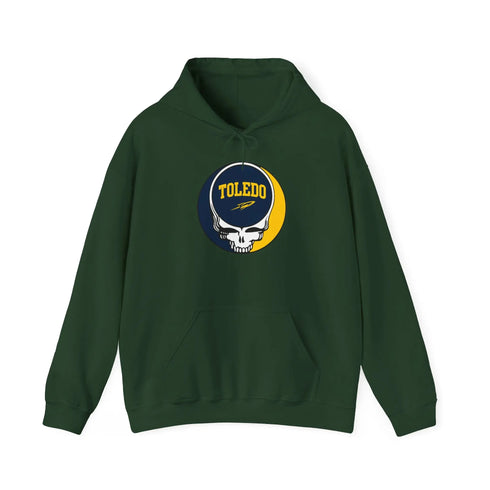 University of Toledo Grateful Dead Steal Your Face Unisex Hoodie StealieShop