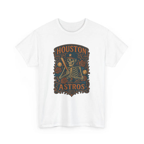 Grateful Dead - Houston Astros Retro Poster Art T-shirt - StealieShop