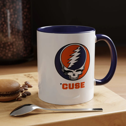 Syracuse University - 'CUSE Grateful Dead Stealie Coffee Mug Printify