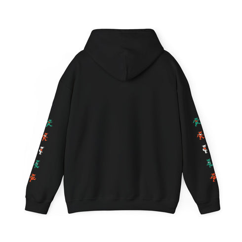 Irish Stealie with Dancing Bears Sleeves Premium Unisex Hoodie