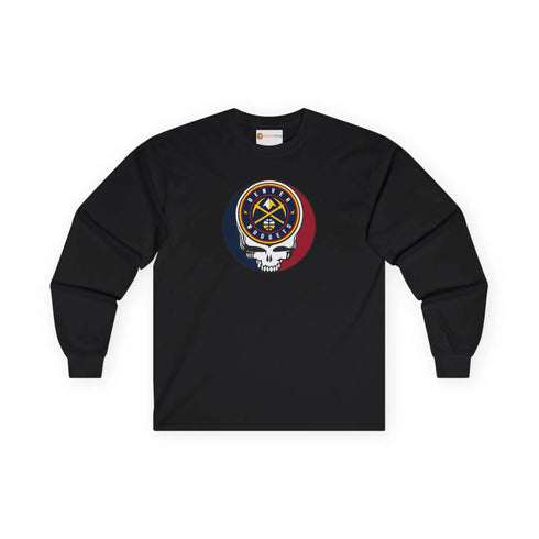 Denver Nuggets Grateful Dead Long Sleeve Tee - NBA StealieShop