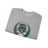 Grateful Dead - Jacksonville Jaguars Grateful Dead Stealie Crewneck Sweatshirt - NFL - StealieShop