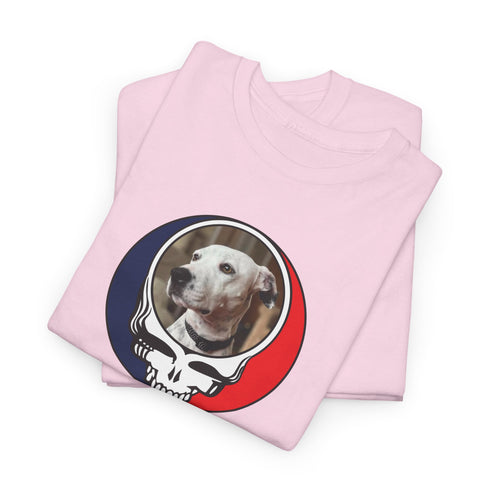 Custom Dog Stealie Unisex Grateful Dead T-Shirt (114)