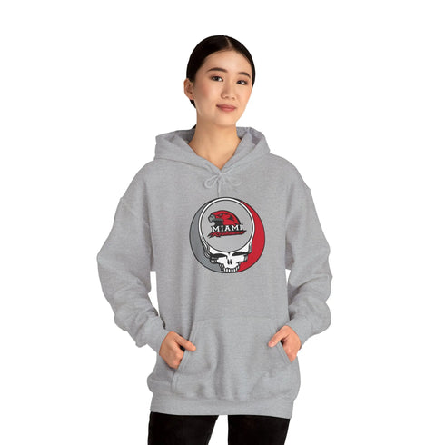 Miami University of Ohio Dead Steal Your Face Unisex Hoodie StealieShop