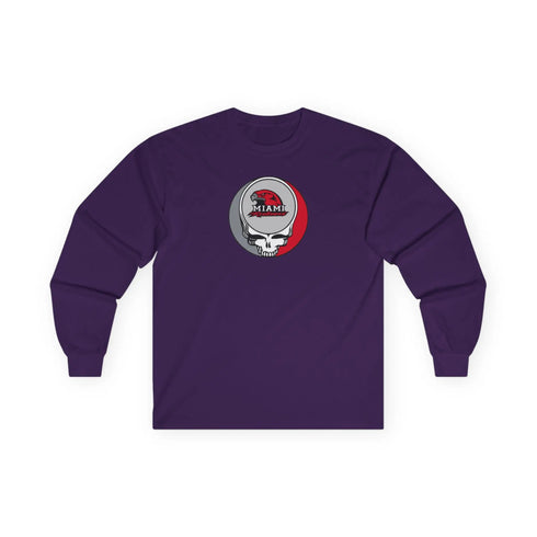 Miami University of Ohio Grateful Dead Long Sleeve Tee StealieShop