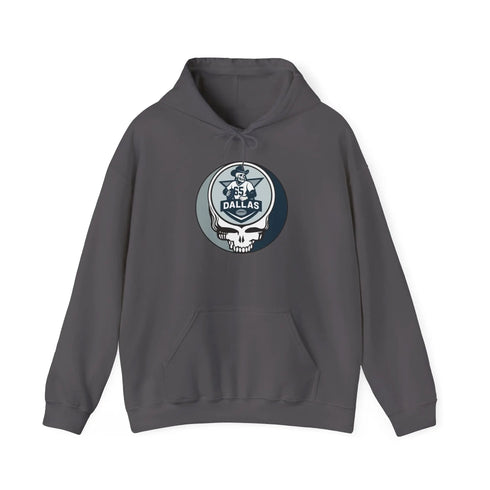 Grateful Dead - Dallas Cowboys Stealie Grateful Dead Hooded Sweatshirt - NFL - StealieShop