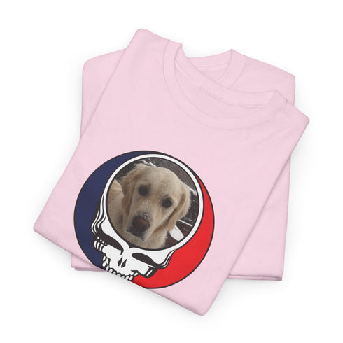 Custom Dog Stealie Unisex Grateful Dead T-Shirt (100)