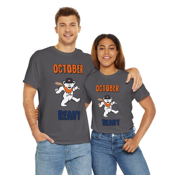 Houston Astros Playoffs - October Ready Grateful Dead Tshirt - MLB - StealieShop