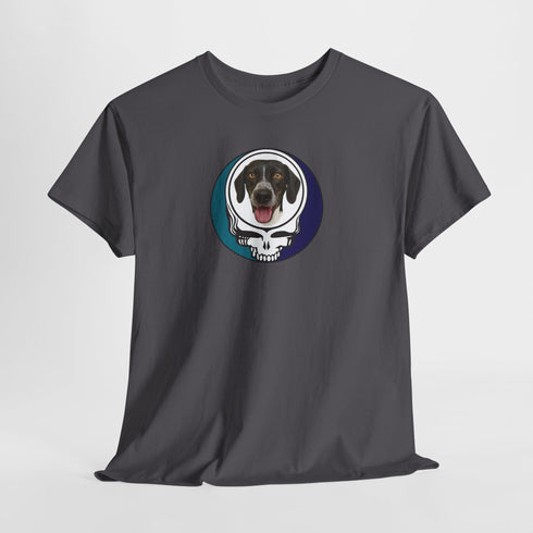 Custom Dog Stealie Unisex Grateful Dead T-Shirt (53)