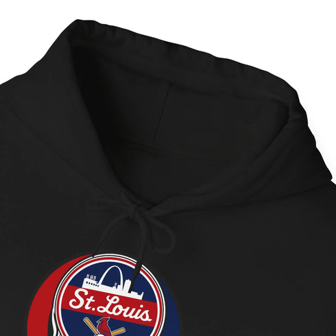 Grateful Dead - St. Louis Baseball Grateful Dead Unisex Heavy Blend Hoodie - MLB - StealieShop