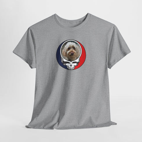 Custom Dog Stealie Unisex Grateful Dead T-Shirt (135)
