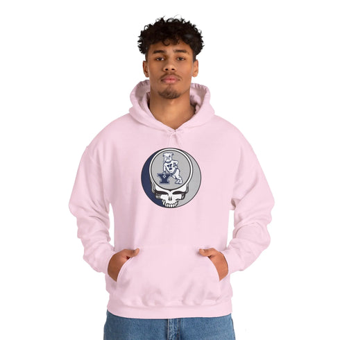 Yale University Grateful Dead Steal Your Face Unisex Hoodie - StealieShop