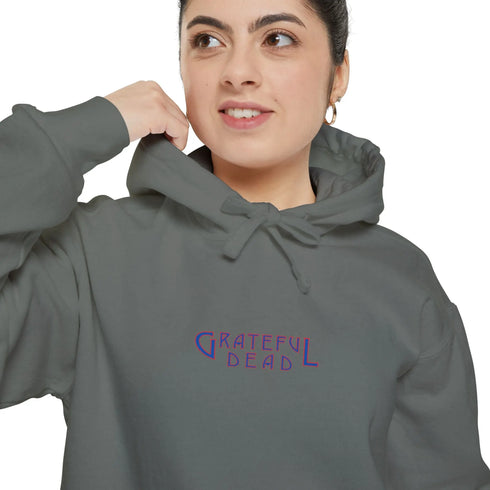 Grateful Dead - Tie-Dye Bear Vineyard Collection Two-Sided Unisex Garment-Dyed Hoodie - StealieShop