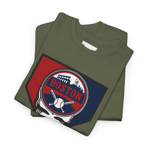 Grateful Dead - Home Run Collection: Boston Edition Grateful Dead Steal Your Face T-Shirt - StealieShop