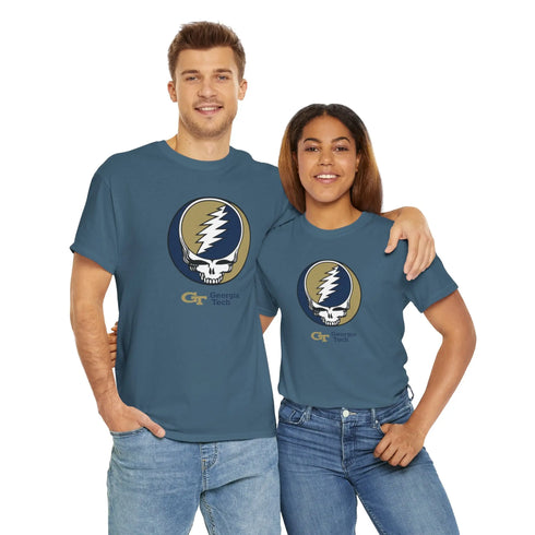 Georgia Tech Grateful Dead T-Shirt StealieShop