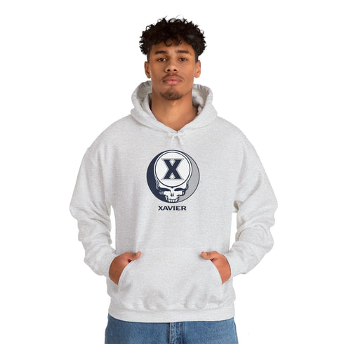 Xavier University Grateful Dead Unisex Heavy Blend Hoodie StealieShop