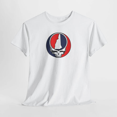 New Hampshire Map Stealie Grateful Dead T-Shirt