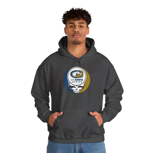 UC Davis Grateful Dead Unisex Heavy Blend Hoodie StealieShop