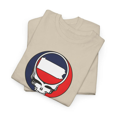 Pennsylvania Map Stealie Grateful Dead T-Shirt