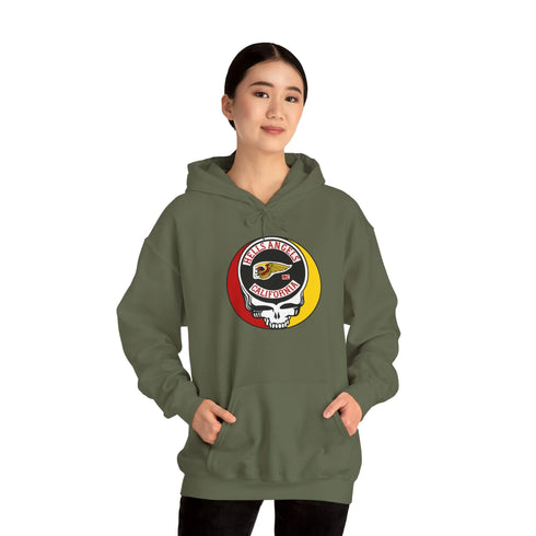 Grateful Dead - Hells Angels Stealie Unisex Heavy Blend Hoodie - StealieShop