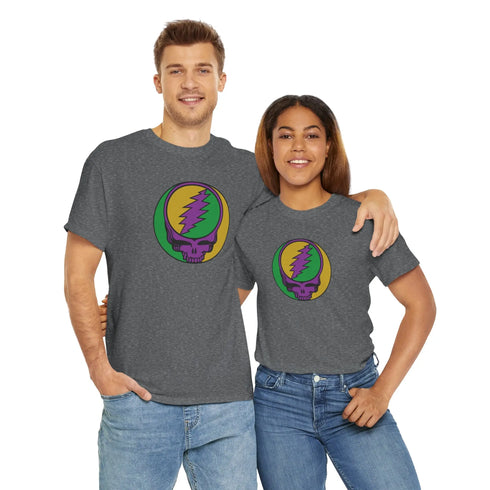 Mardi Gras Grateful Dead T-Shirt StealieShop