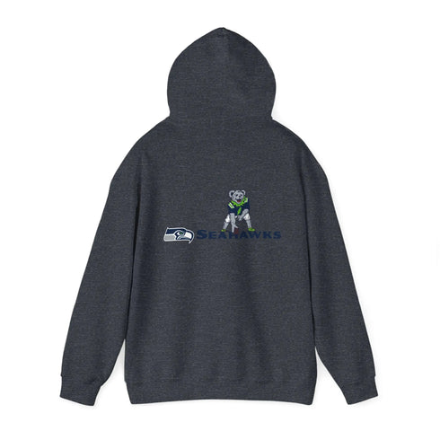 Seattle Seahawks Raiders Dancing Bear Unisex Hoodie - NFL - StealieShop