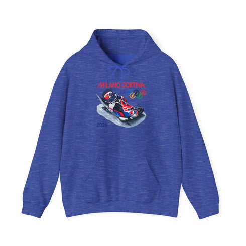 "Bobsleddin' Jerry' 2026 Milano Cortina Olympics Unisex Heavy Blend Grateful Dead Hoodie