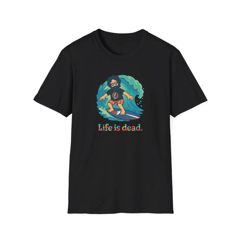 Grateful Dead - Surfin' Jerry - Life is dead. Grateful Dead TShirt - StealieShop