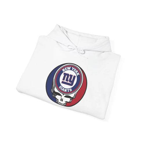 New York Giants Classic Logo Stealie Grateful Dead Hoodie Sweatshirt - NFL