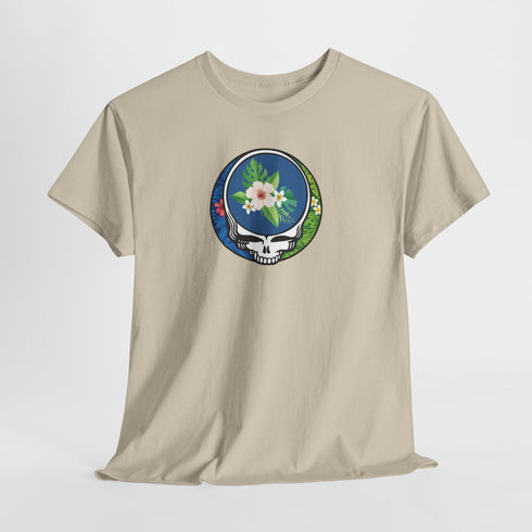 Tropical Stealie Unisex Grateful Dead T-Shirt