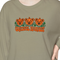 Pumpkin Bears Garment-Dyed Long Sleeve T-Shirt