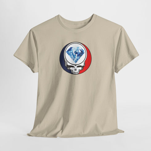 Custom Diamond Stealie Unisex Grateful Dead T-Shirt